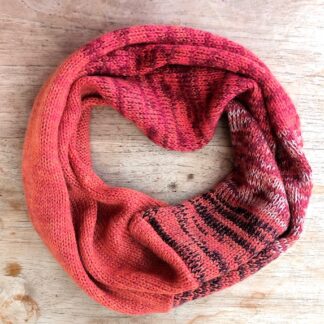 Rust Stripe Neck Warmer