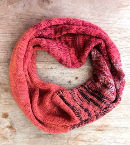 Rust Stripe Neck Warmer