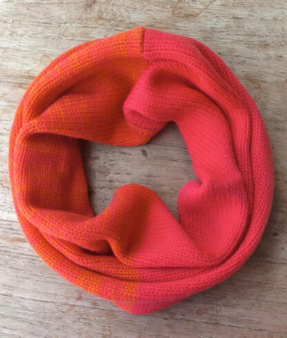 Hot Pink & Orange Neck Warmer