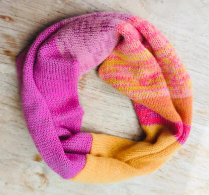 Sherbet Stripe Neck Warmer